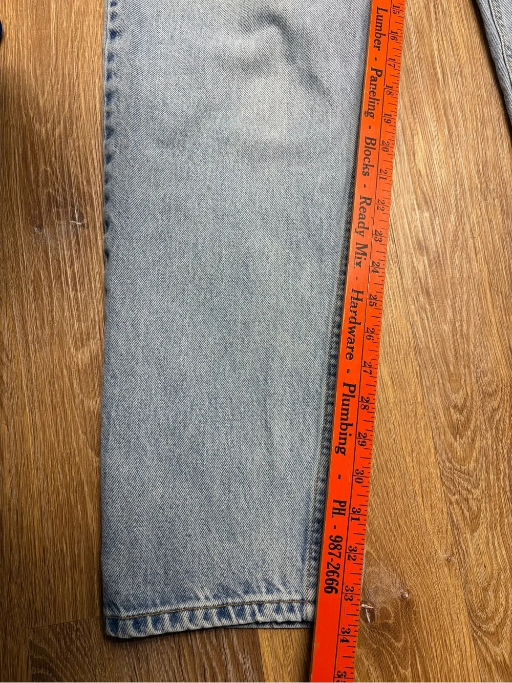 Levi's Light Blue Straight Leg Men's Jeans